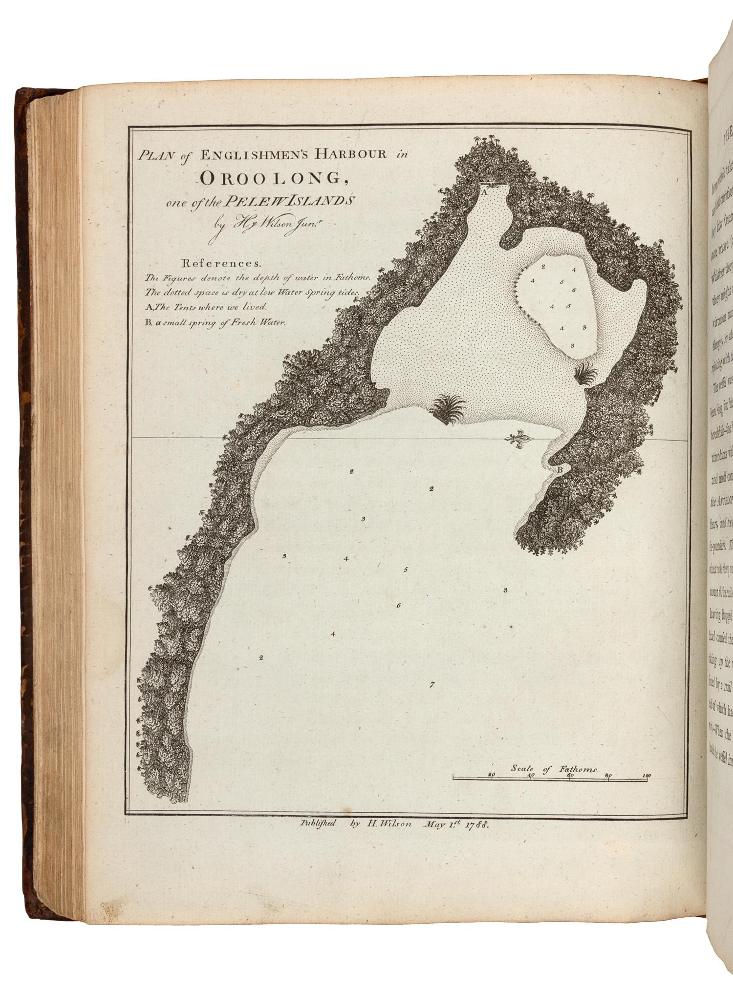 KEATE, George (1729-1797). An Account of the Pelew Islands. London: for Captain Wilson, 1789.