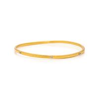 Gurhan, 'Hoopla', Three Yellow Gold and Diamond Bangle Bracelets