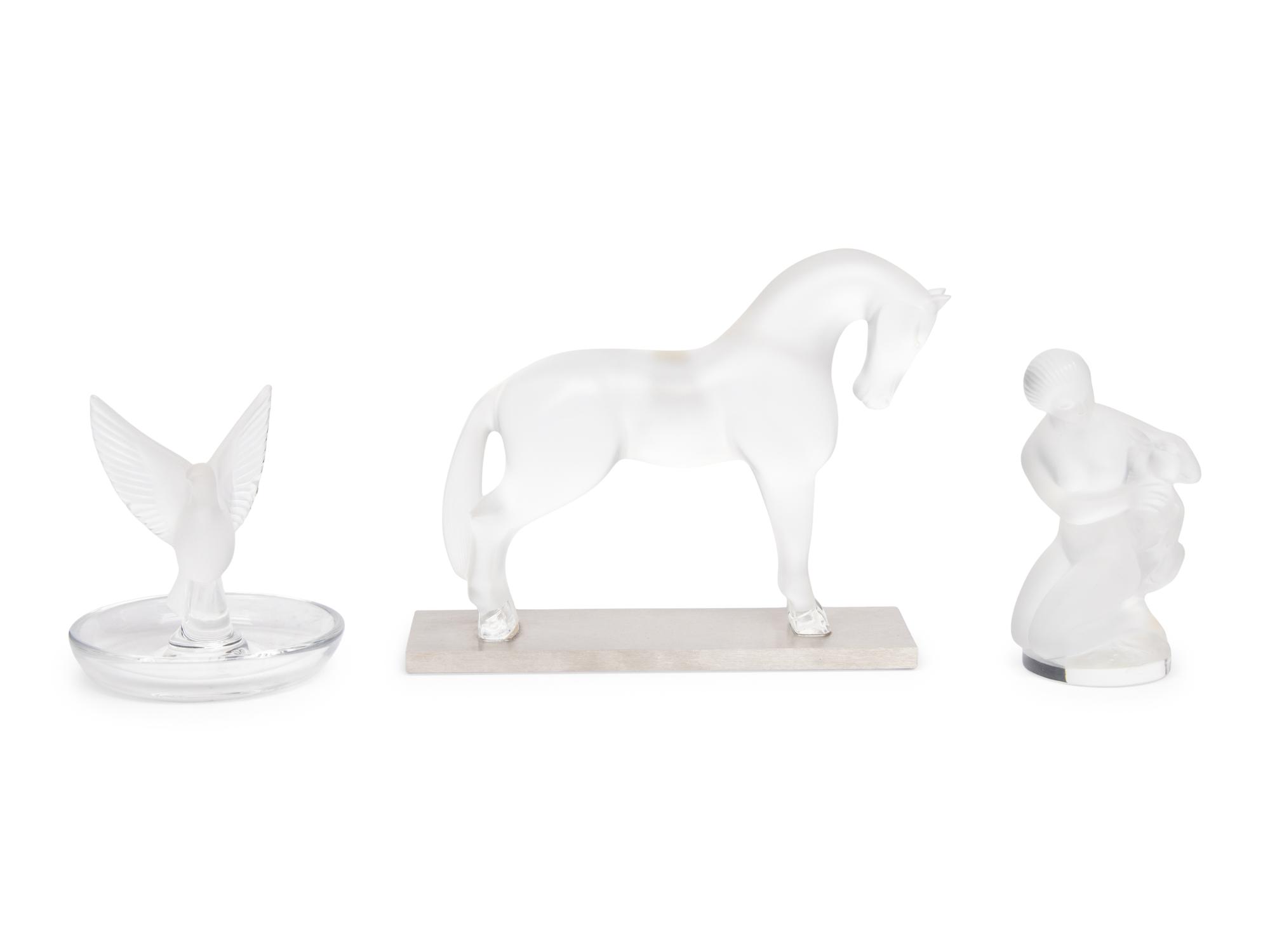Three Lalique Articles
