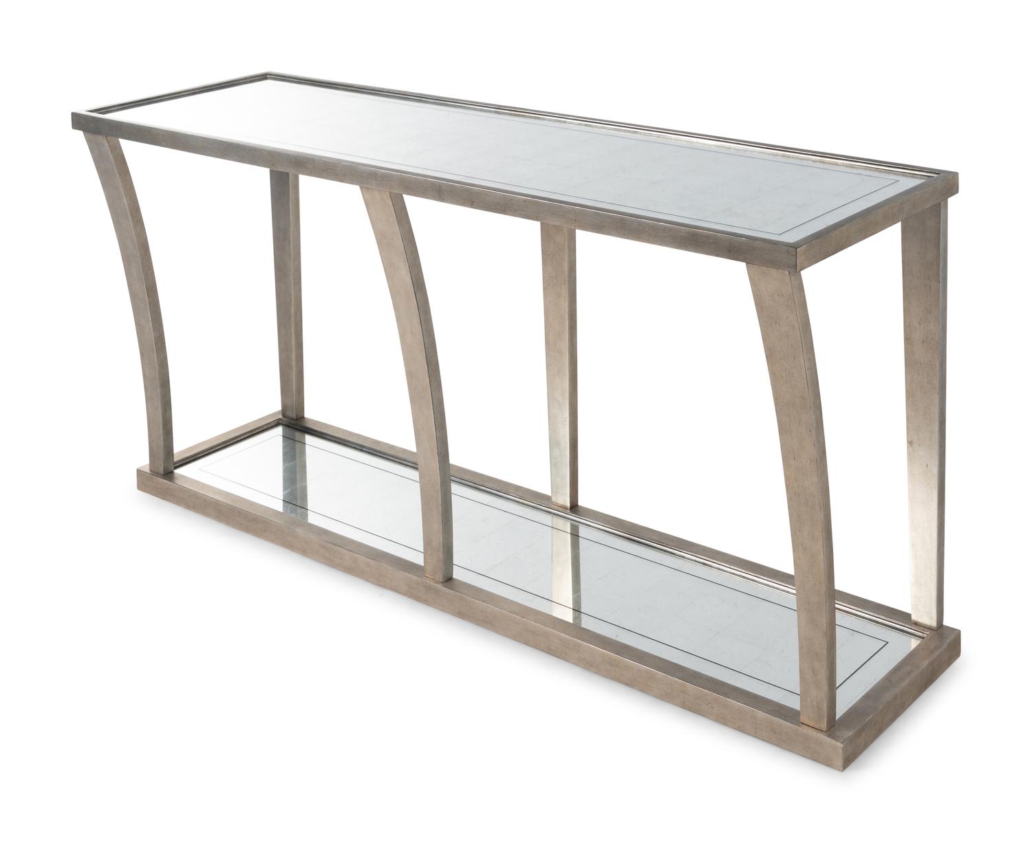 A Julian Chichester Silvered Console Table