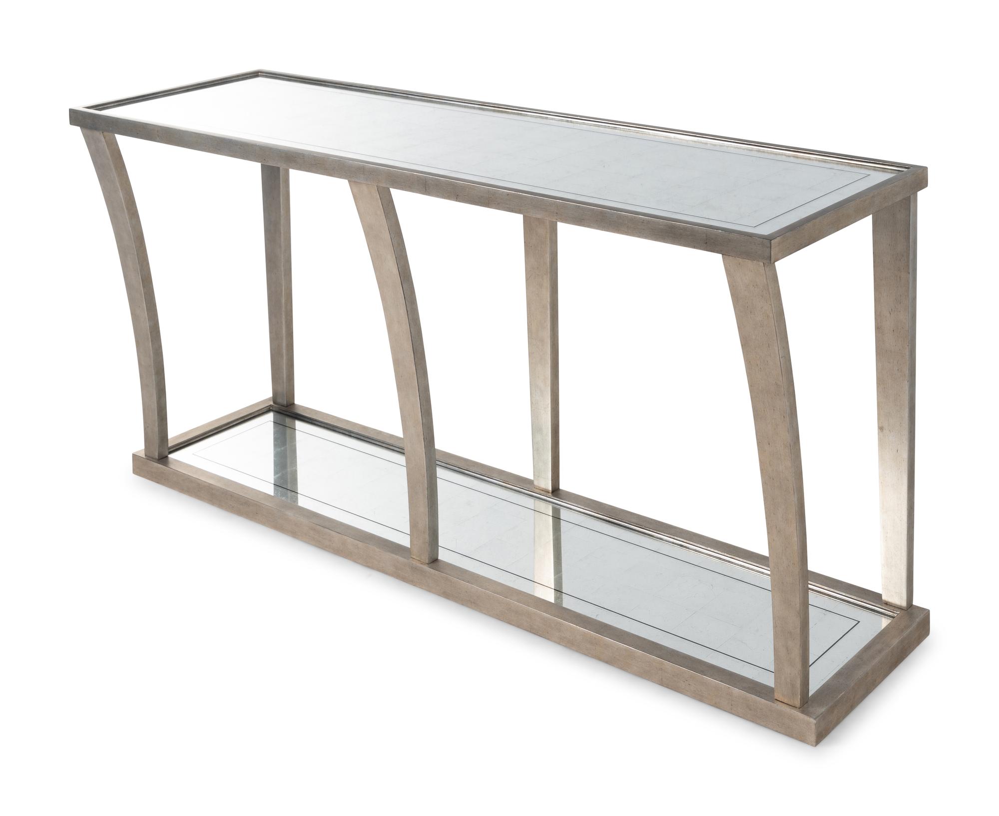A Julian Chichester Silvered Console Table