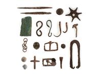 Spanish Colonial Artifacts, Found at San Lazaro Pueblo