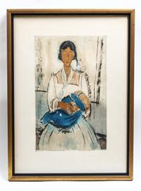 Jacques Villon, (French, 1875-1963), L'Italienne