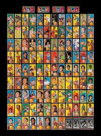 A Group of 110 1970 Topps Basketball Cards (Including Lew Alcindor / Kareem Abdul-Jabbar),
