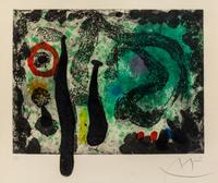 Joan Miró, (Spanish, 1893-1983), Le jardin de mousse, 1968