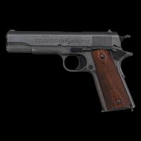 ** US Army Colt Model 1911 Brushed Blue Pistol Manufactured in 1918