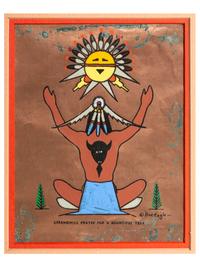 Feather Dancer and Ceremonial Prayer for a Bountiful Year