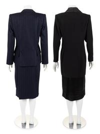 Two Galanos Two-Piece Skirt Suits, 1980s-1990s