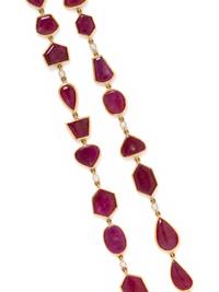 RUBY AND DIAMOND NECKLACE