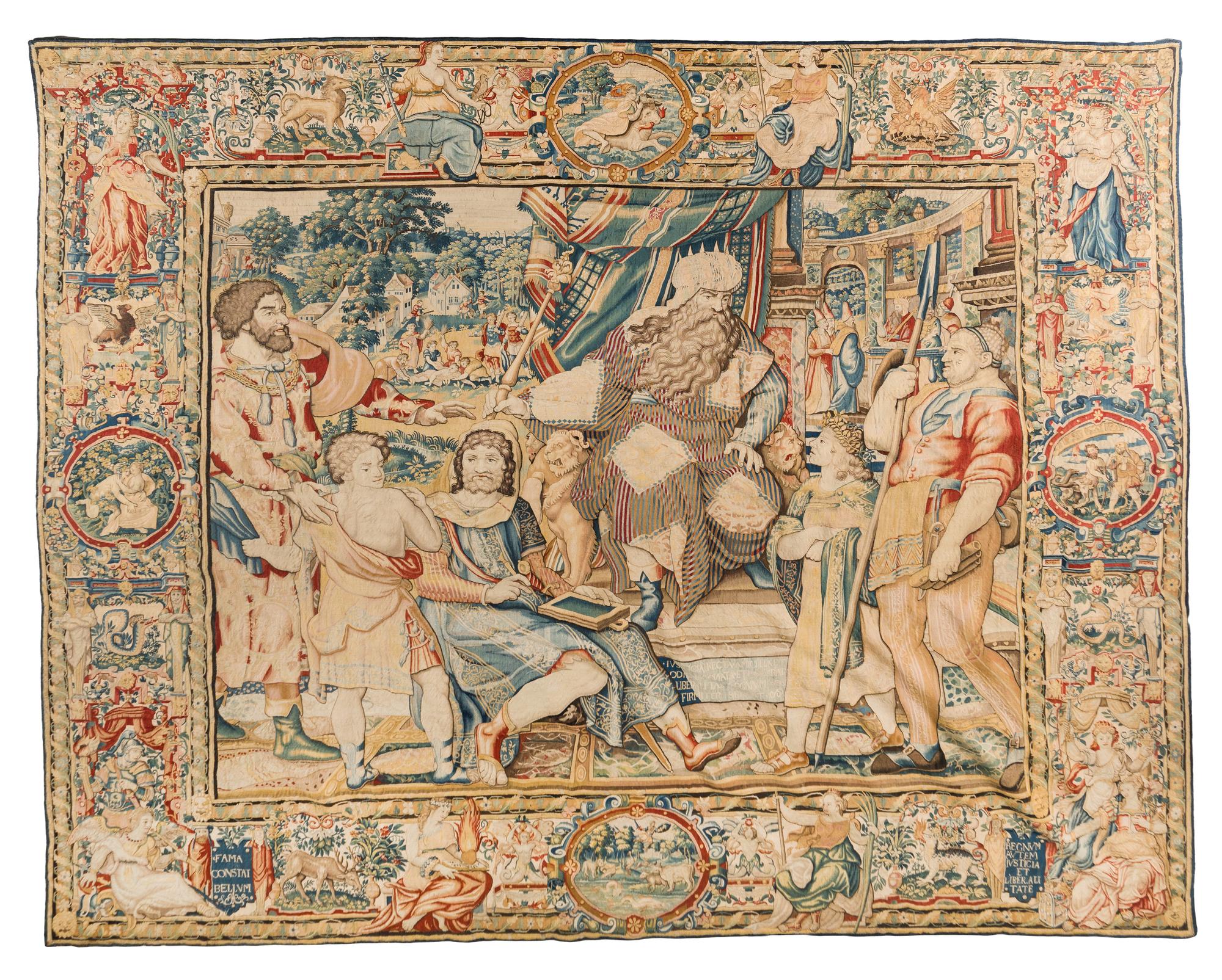 A Brussels Historical Tapestry from the Series The Story of Cyrus the Great