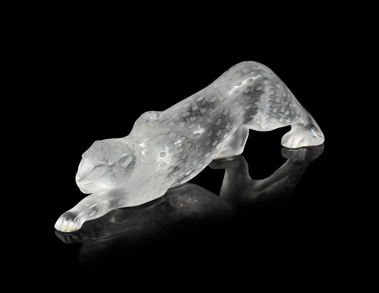 A Lalique Panther Figure