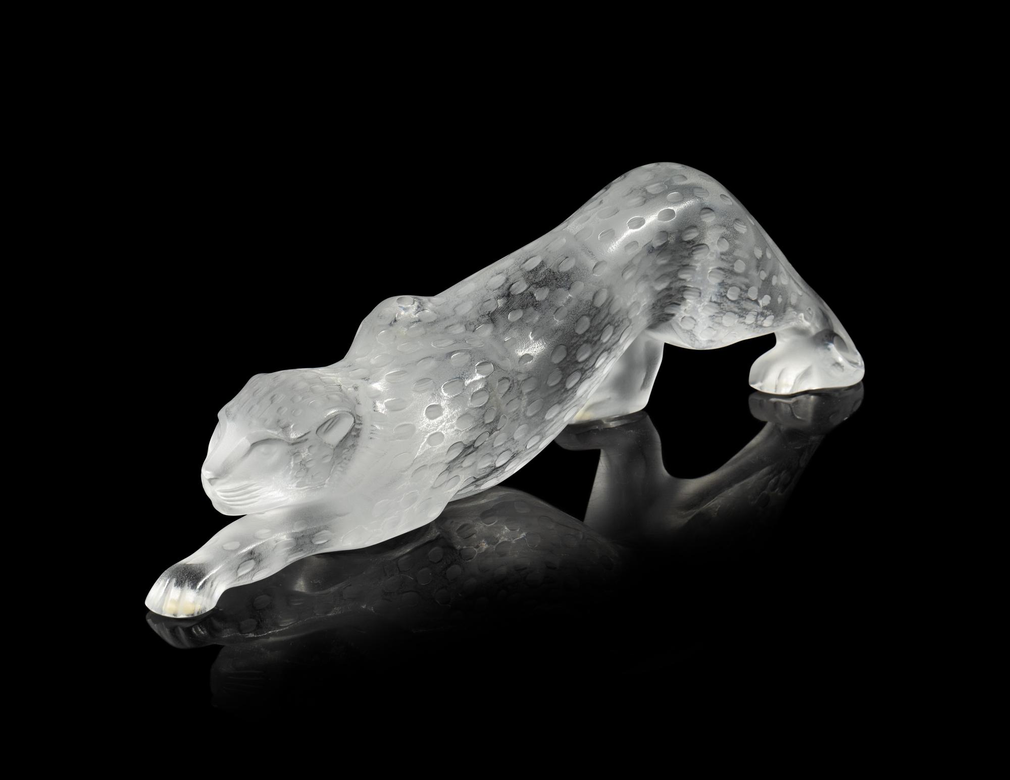 A Lalique Panther Figure