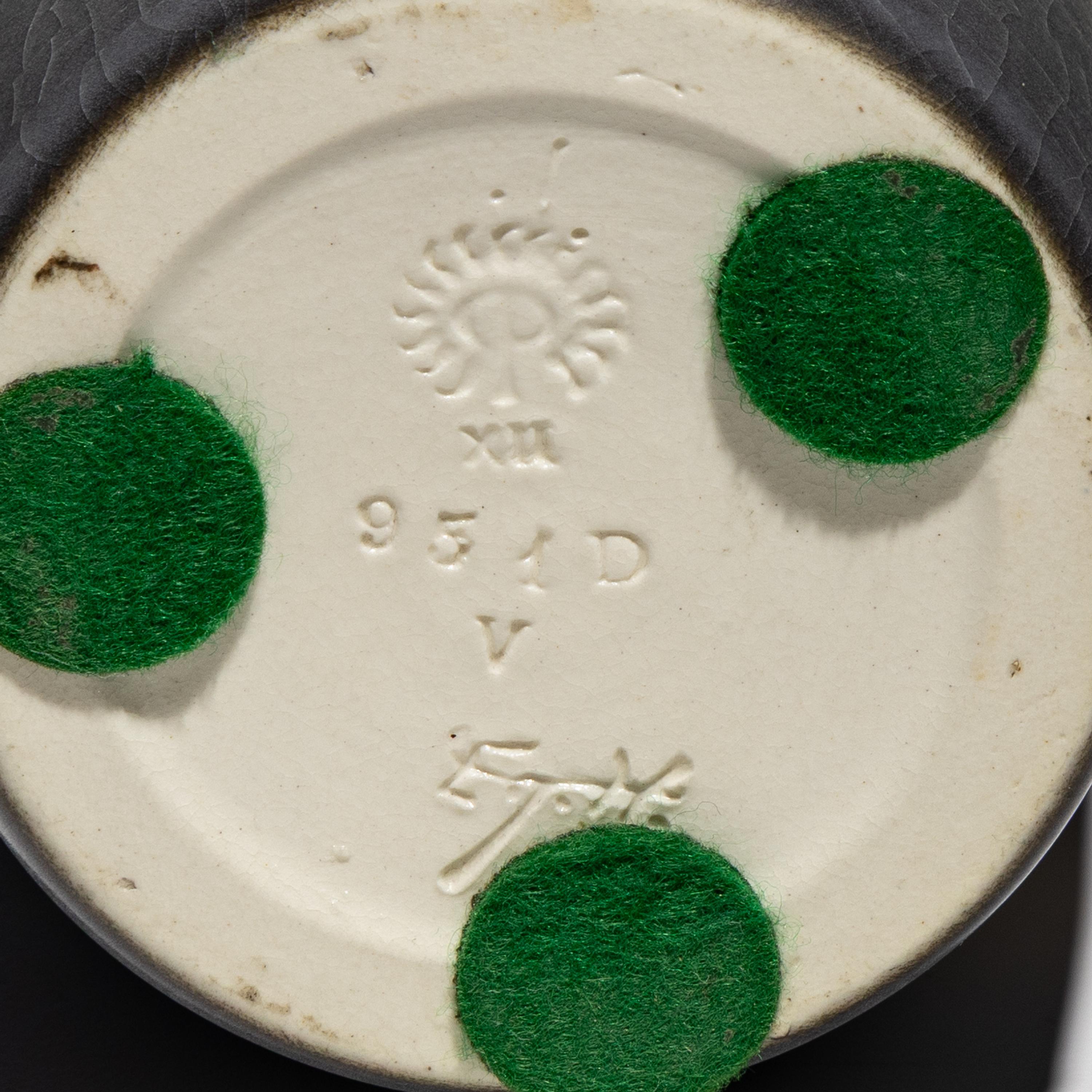 Edward Timothy Hurley for Rookwood Pottery Co. (American, 1869–1950) — Scenic Vellum Vase, c. 1912