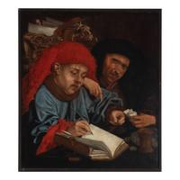 After Marinus van Reymerswaele (Dutch, c. 1490- c. 1567) — The Money Lenders