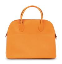 Hermès Orange Leather Bolide Bag 37cm, 2007