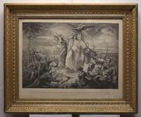 Christopher Kimmel (American, 1830-1872) The Outbreak of the Rebellion; together with a companion
