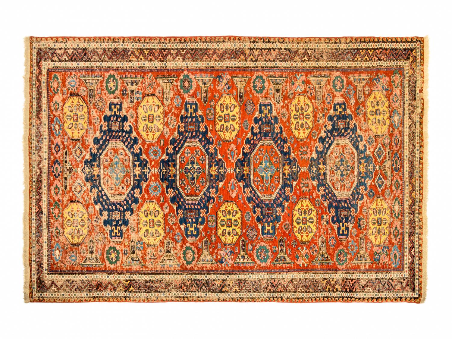 A Soumak Wool Rug