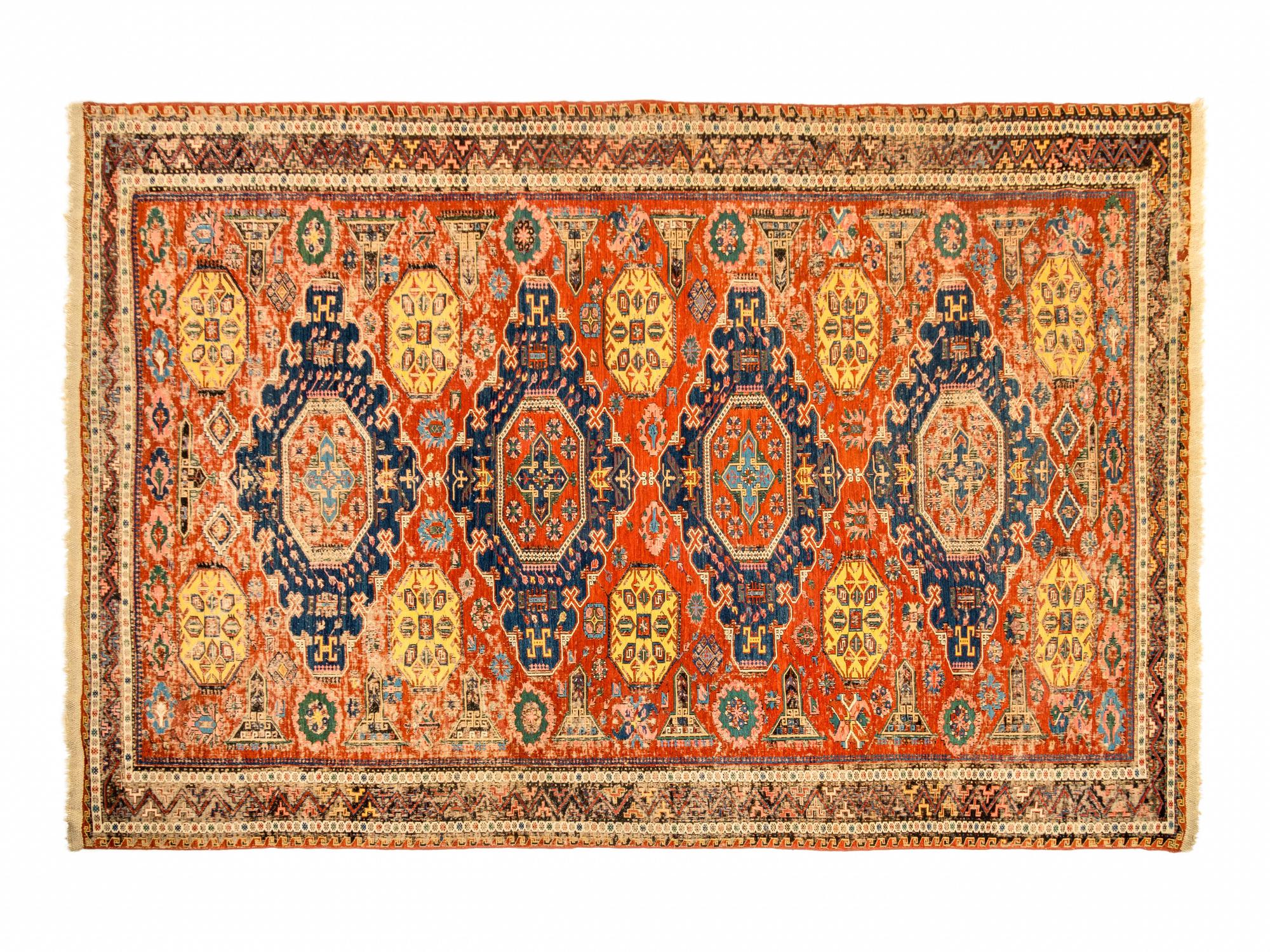 A Soumak Wool Rug