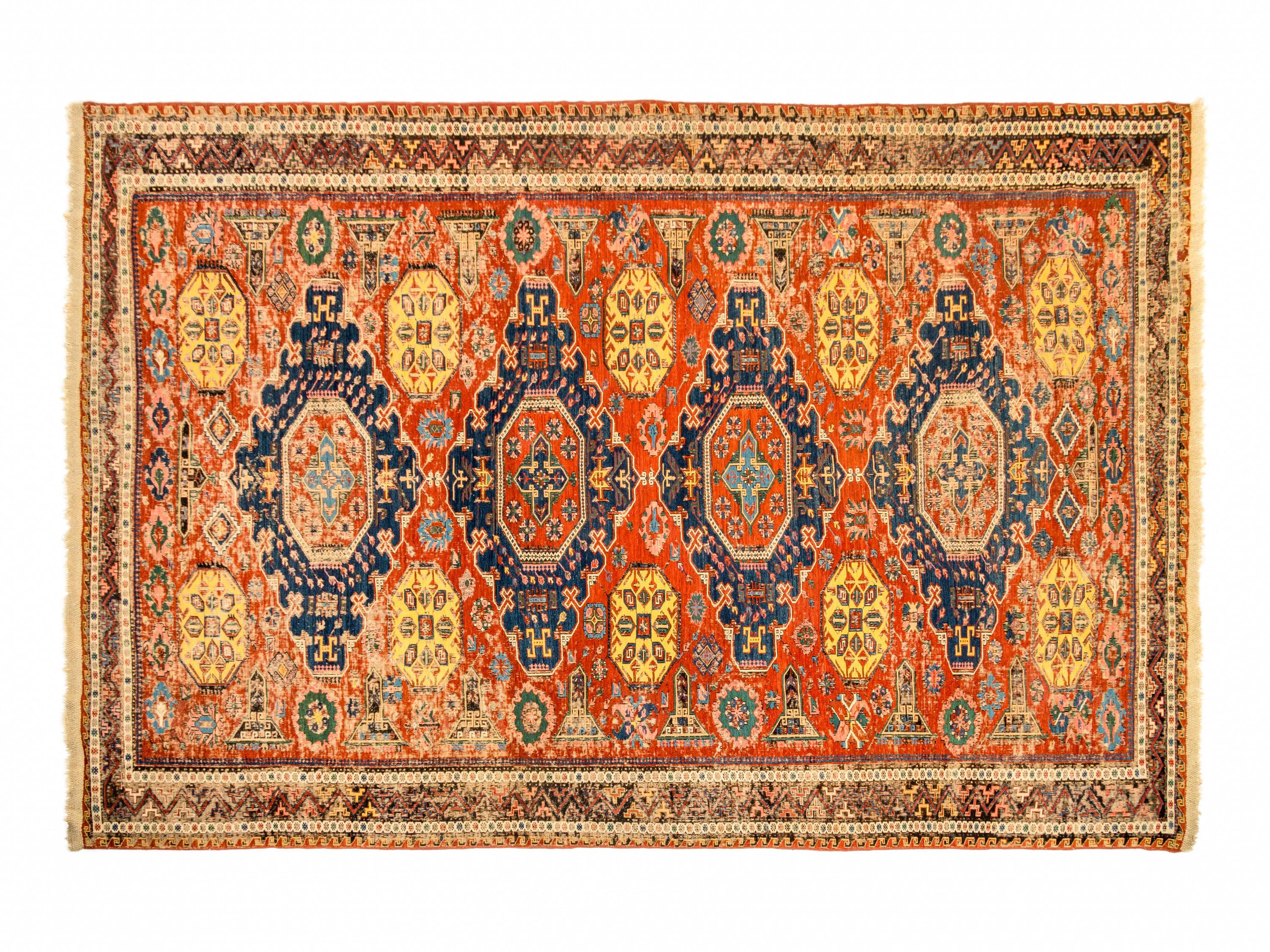 A Soumak Wool Rug