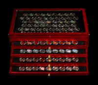 A Collection of After-Market Decorated U.S. Mint Issued Coins
