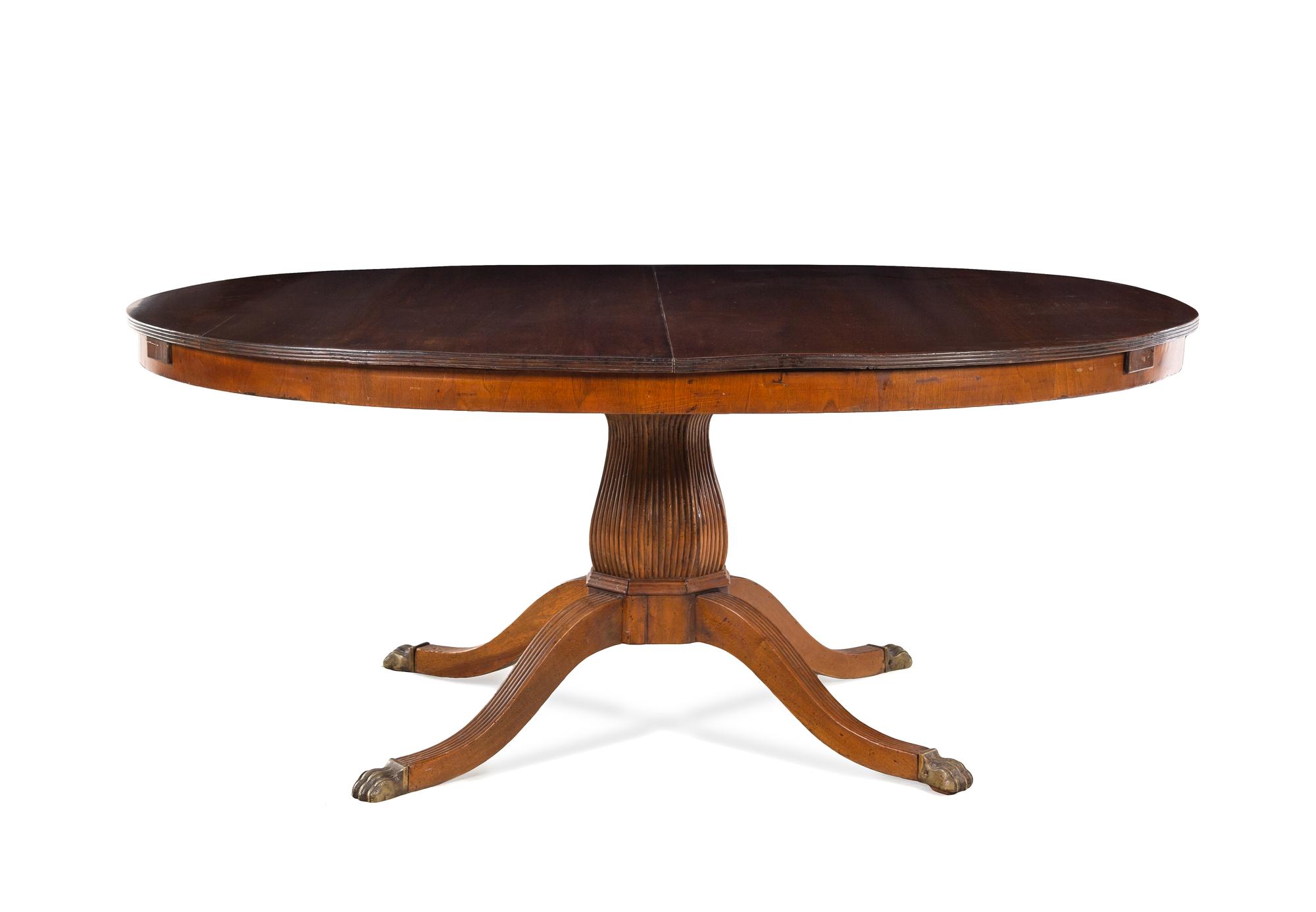 A Regency Style Mahogany Extension Dining Table