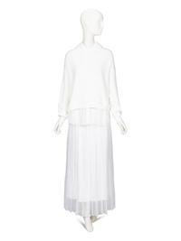 Brunello Cucinelli, Sweater & Skirt Ensemble