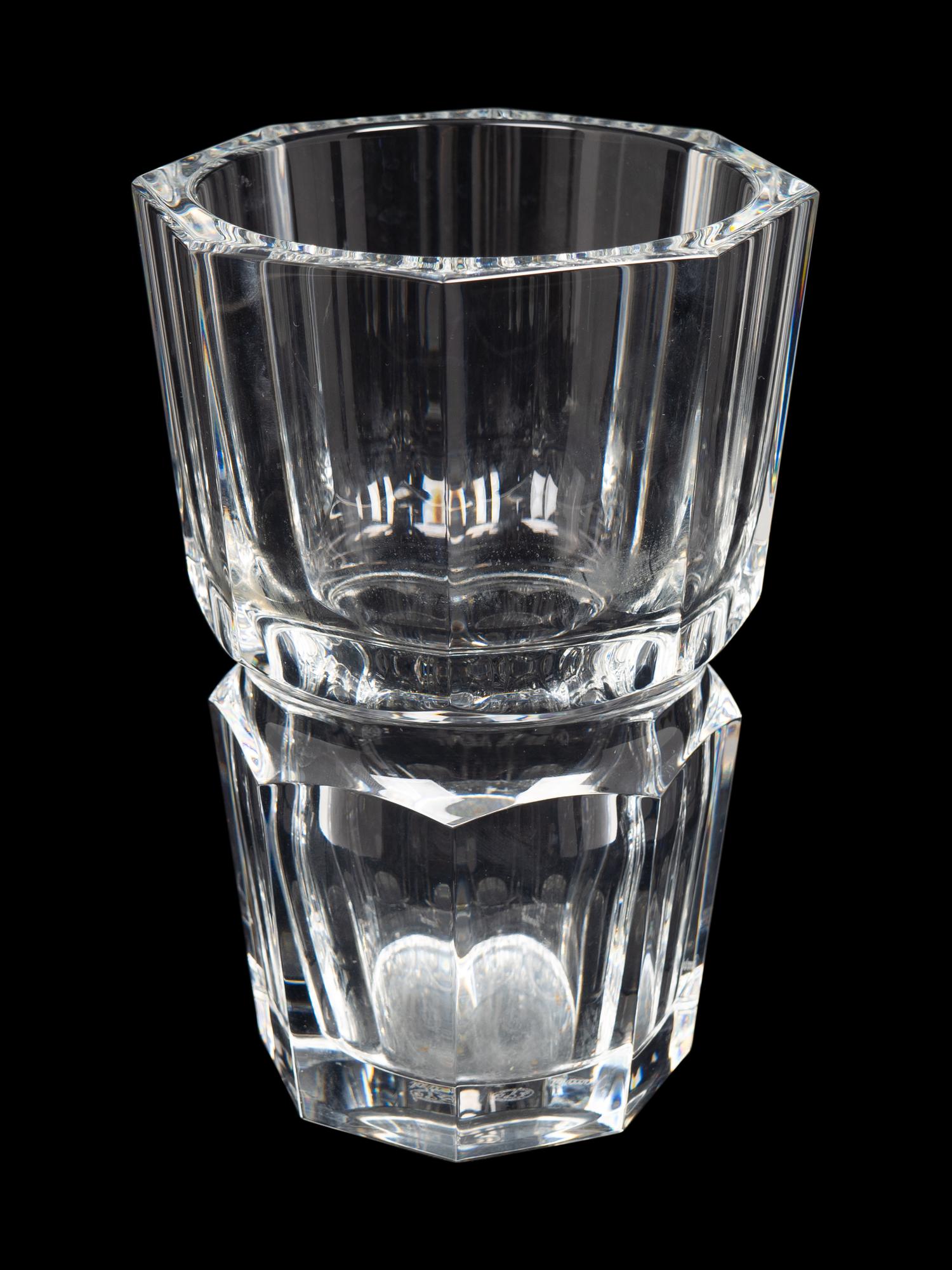 A Baccarat Glass Vase — 20TH CENTURY