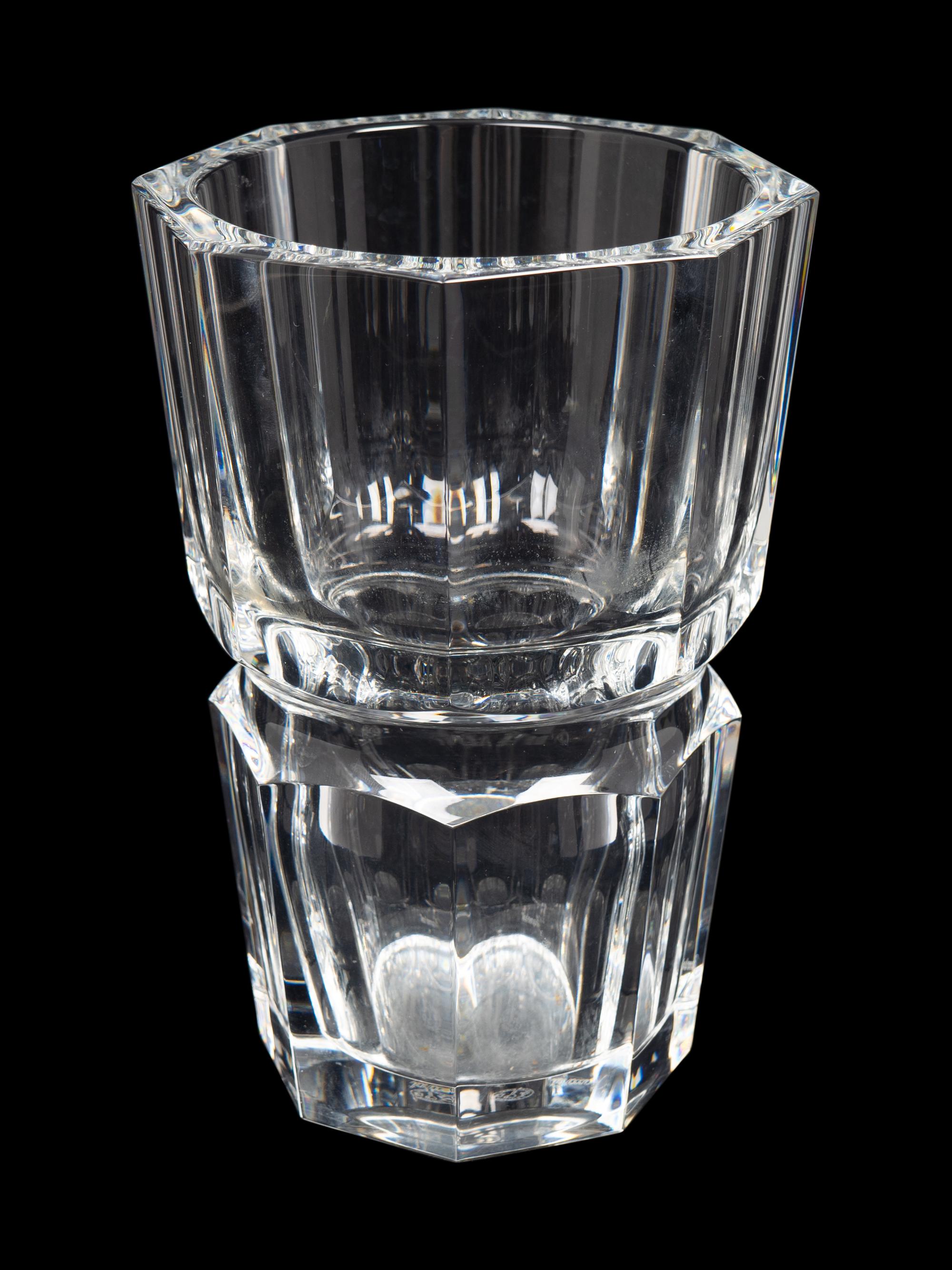 A Baccarat Glass Vase — 20TH CENTURY