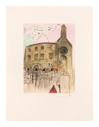 After 50 Years of Surrealism (complete portfolio of 12 with text and justification pages and portfolio case), 1974