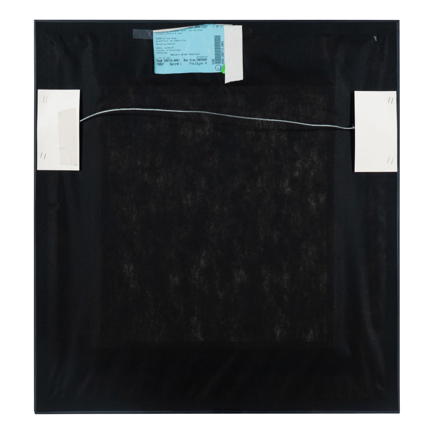 Albrecht Dürer (German, 1471-1528) — Erasmus of Rotterdam , 1526