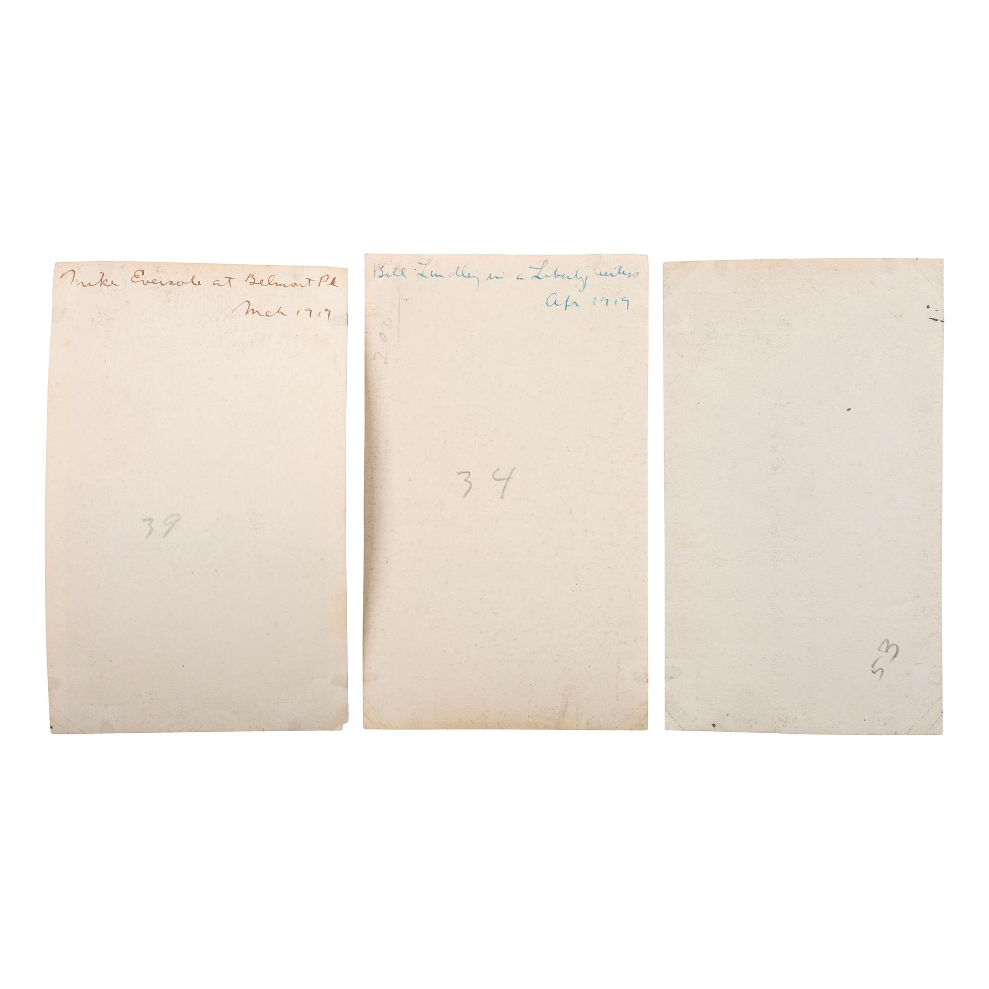 [AVIATION]. A group of early images of airplanes including US Airmail and US Army, comprising: