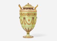 A Wedgwood Victoria Ware Covered Vase, UK, circa 1895