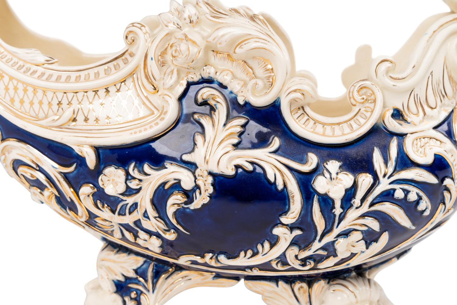 An Eichwald Glazed Ceramic Jardiniere