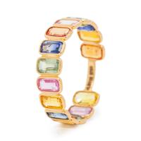MULTICOLOR SAPPHIRE RING