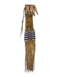 Cheyenne Beaded Hide Tobacco Bag