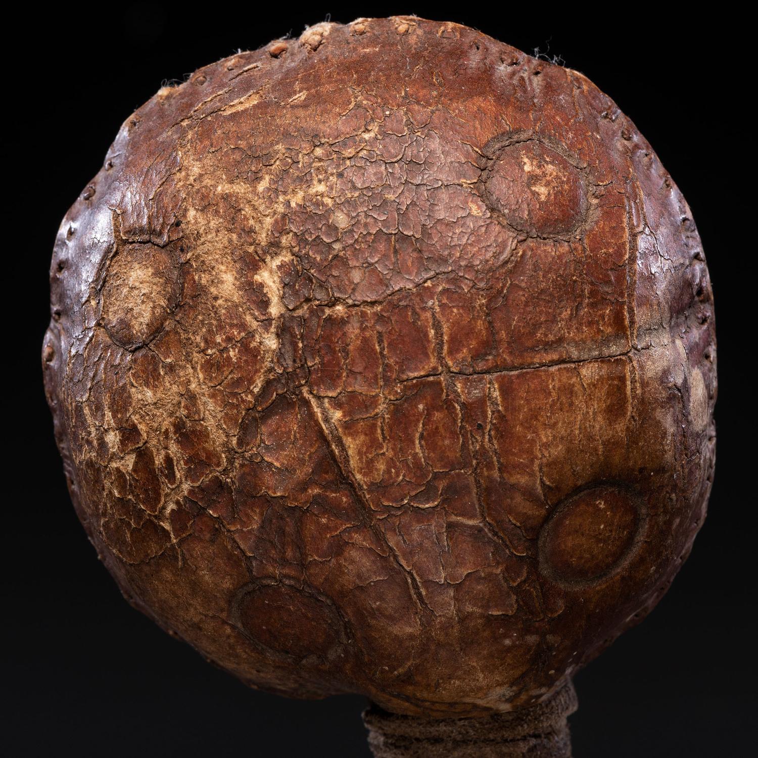 Apsáalooke Hide Rattle, From the Collection of Dick Jemison, Alabama