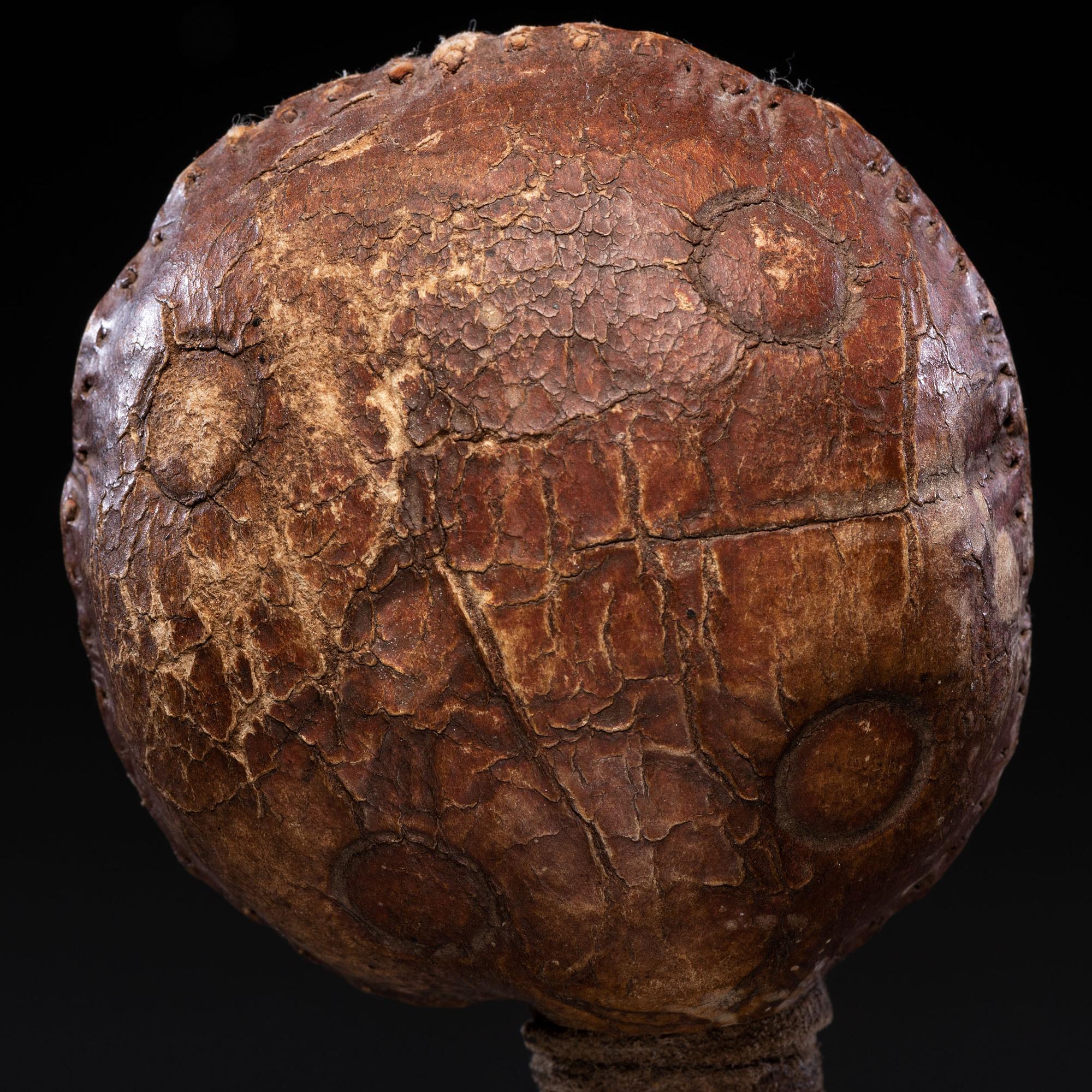 Apsáalooke Hide Rattle, From the Collection of Dick Jemison, Alabama