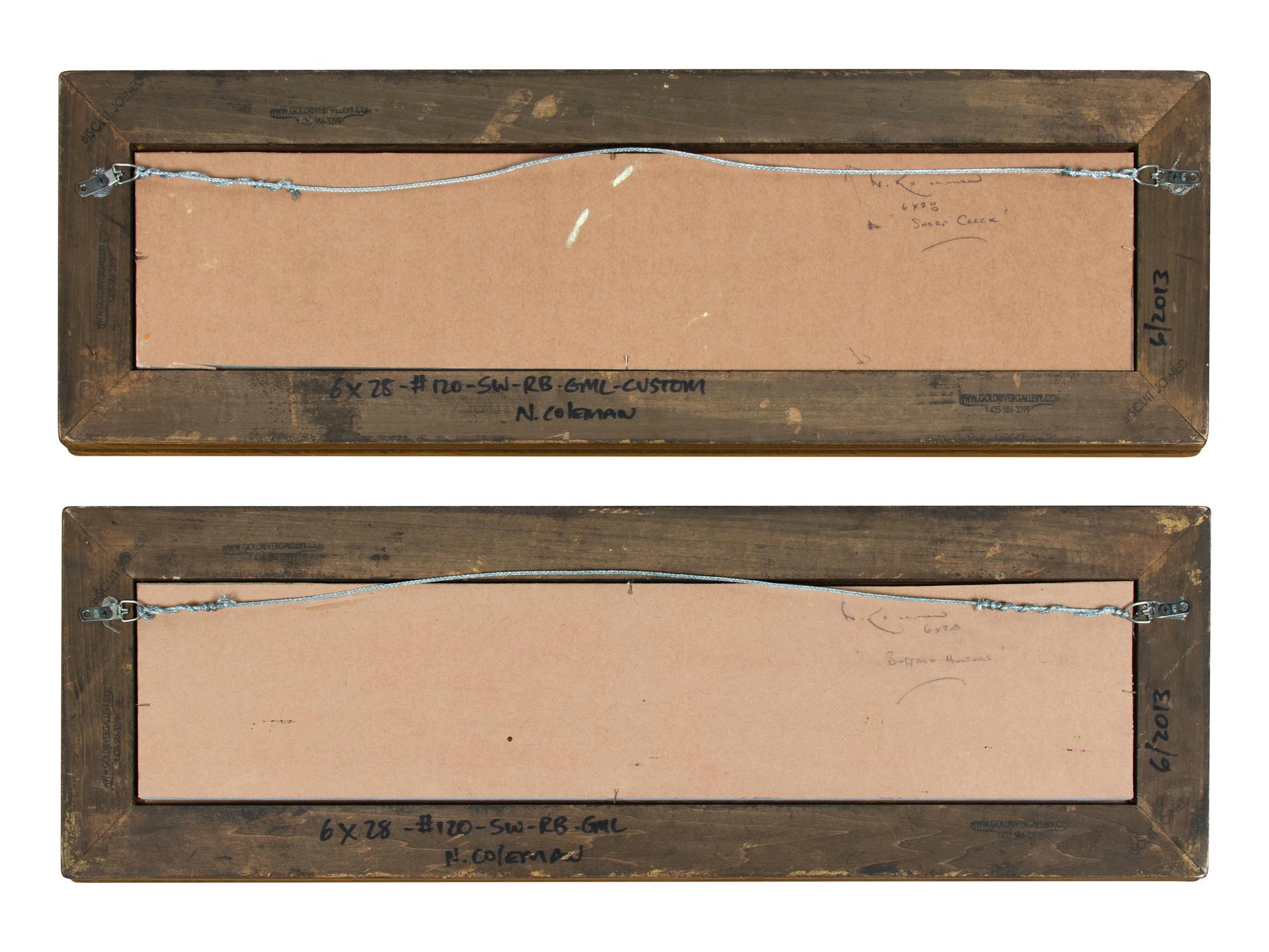 Two Works: Sheep Creek and Buffalo Hunters