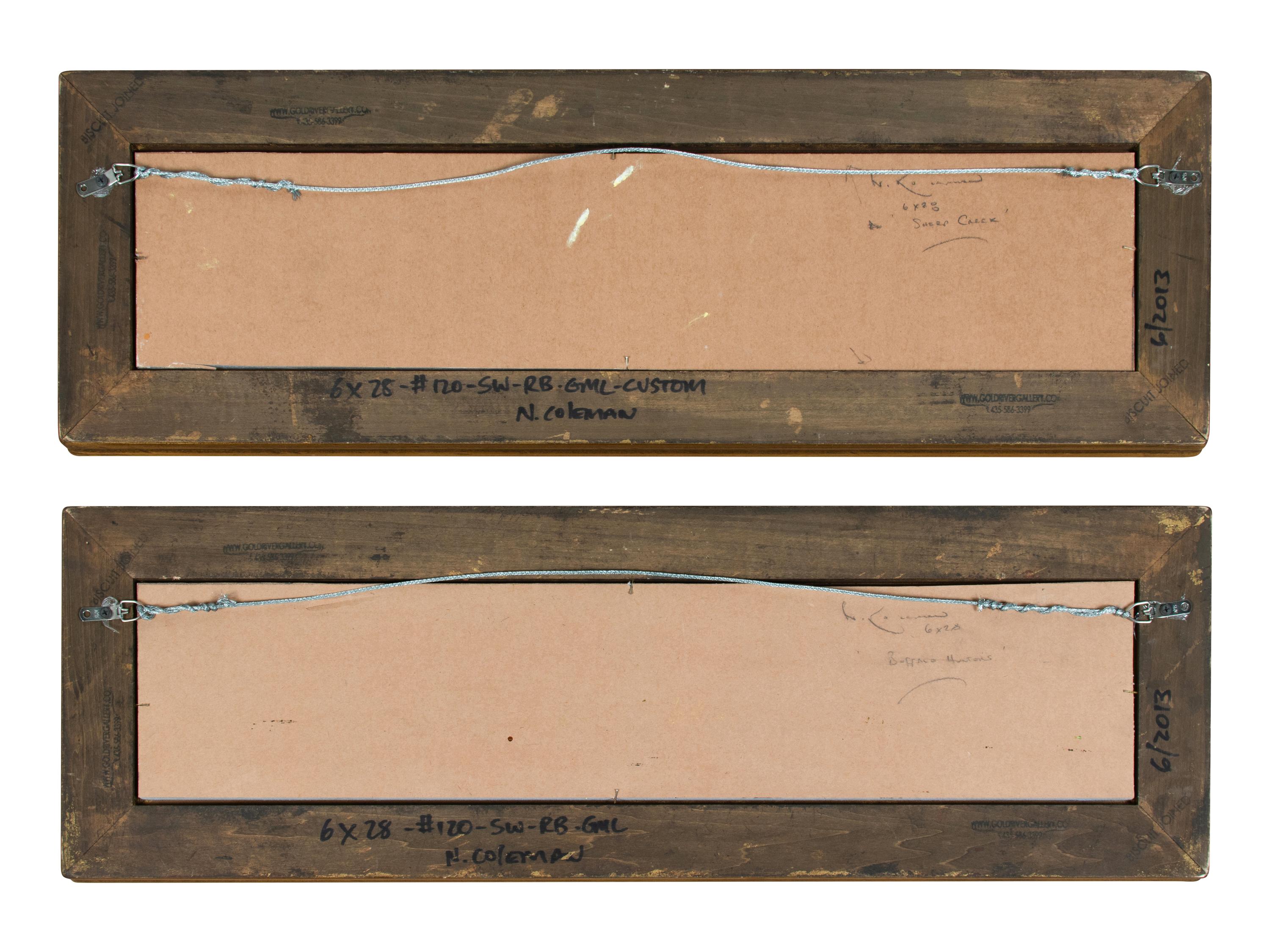 Two Works: Sheep Creek and Buffalo Hunters