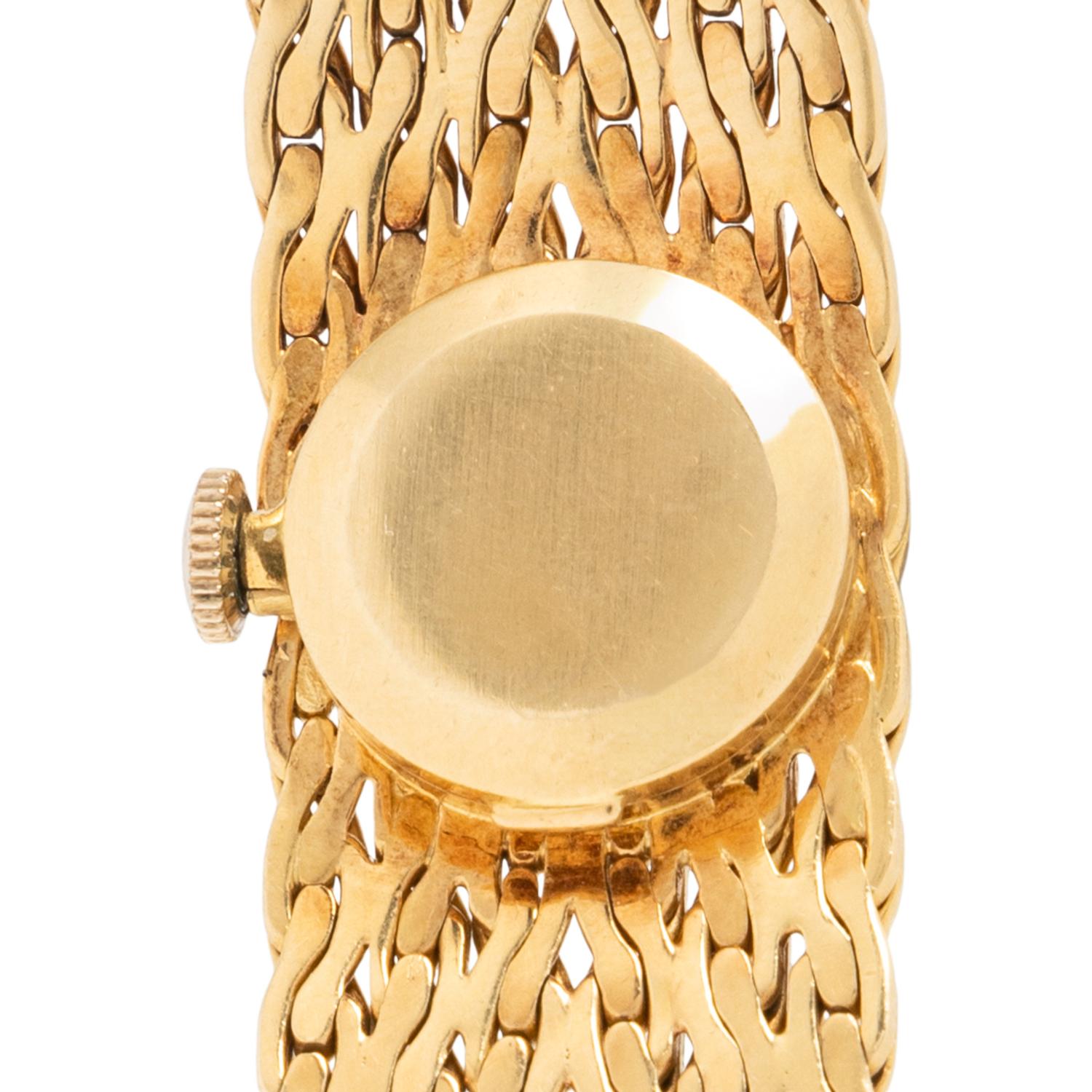 BOUCHERER, YELLOW GOLD WATCH