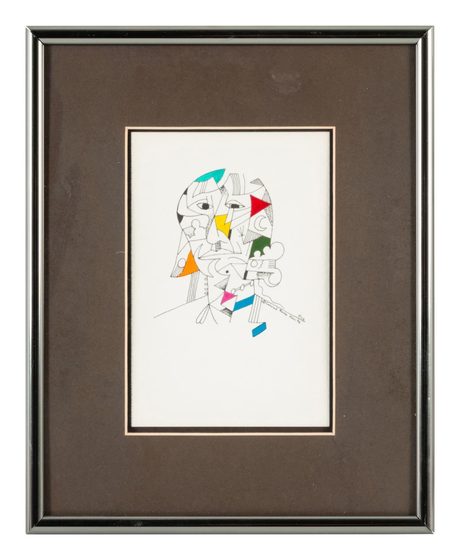 Two Works: Face #12 , 1997 and Face #26 , 1996