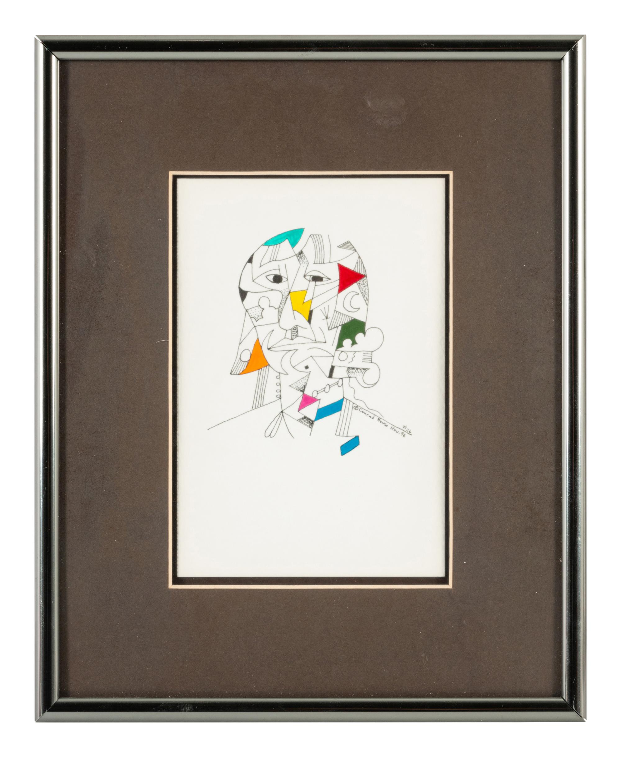 Two Works: Face #12 , 1997 and Face #26 , 1996