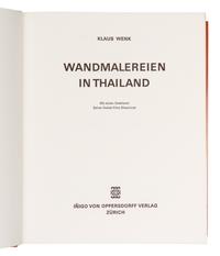 [THAI] WENK, Klaus. Wandmalereien in Thailand . Zürich: Oppersdorff, 1975.