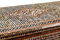 A Moorish Style Mother-of-Pearl Inlaid Chest of Drawers