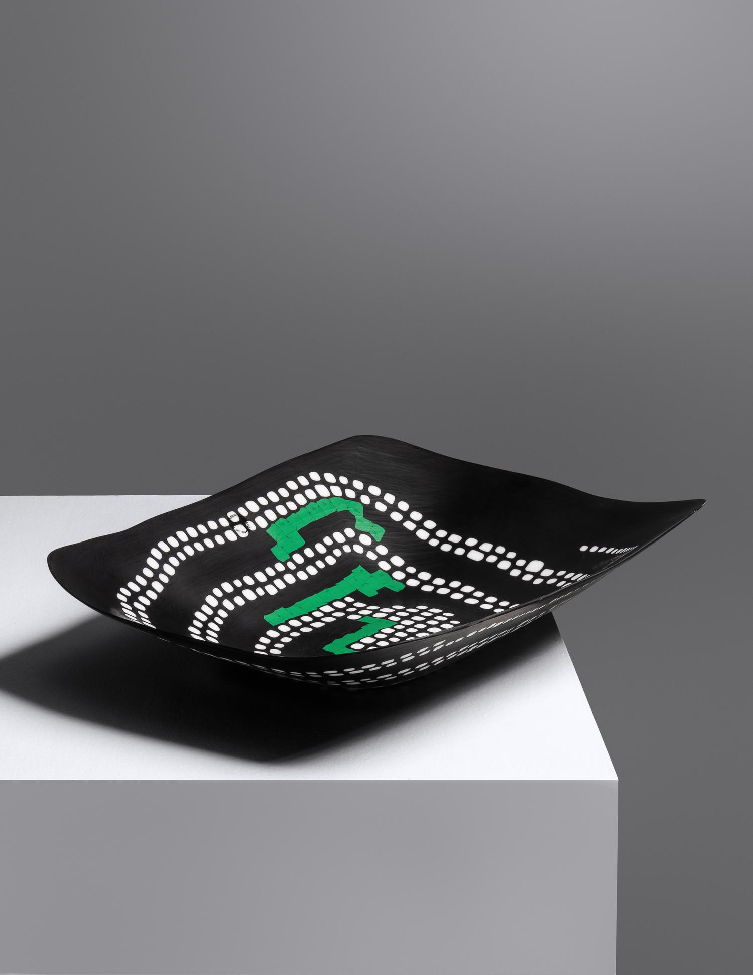 Murrine Plate, 1990 Venini, Italy