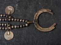 Navajo Coin Squash Blossom Necklace