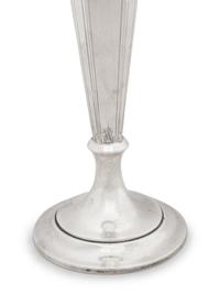 An American Weighted Silver Vase
