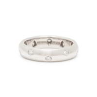 TIFFANY & CO., PLATINUM AND DIAMOND 'ETOILE' RING