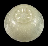 Two Pale Celadon Jade Articles