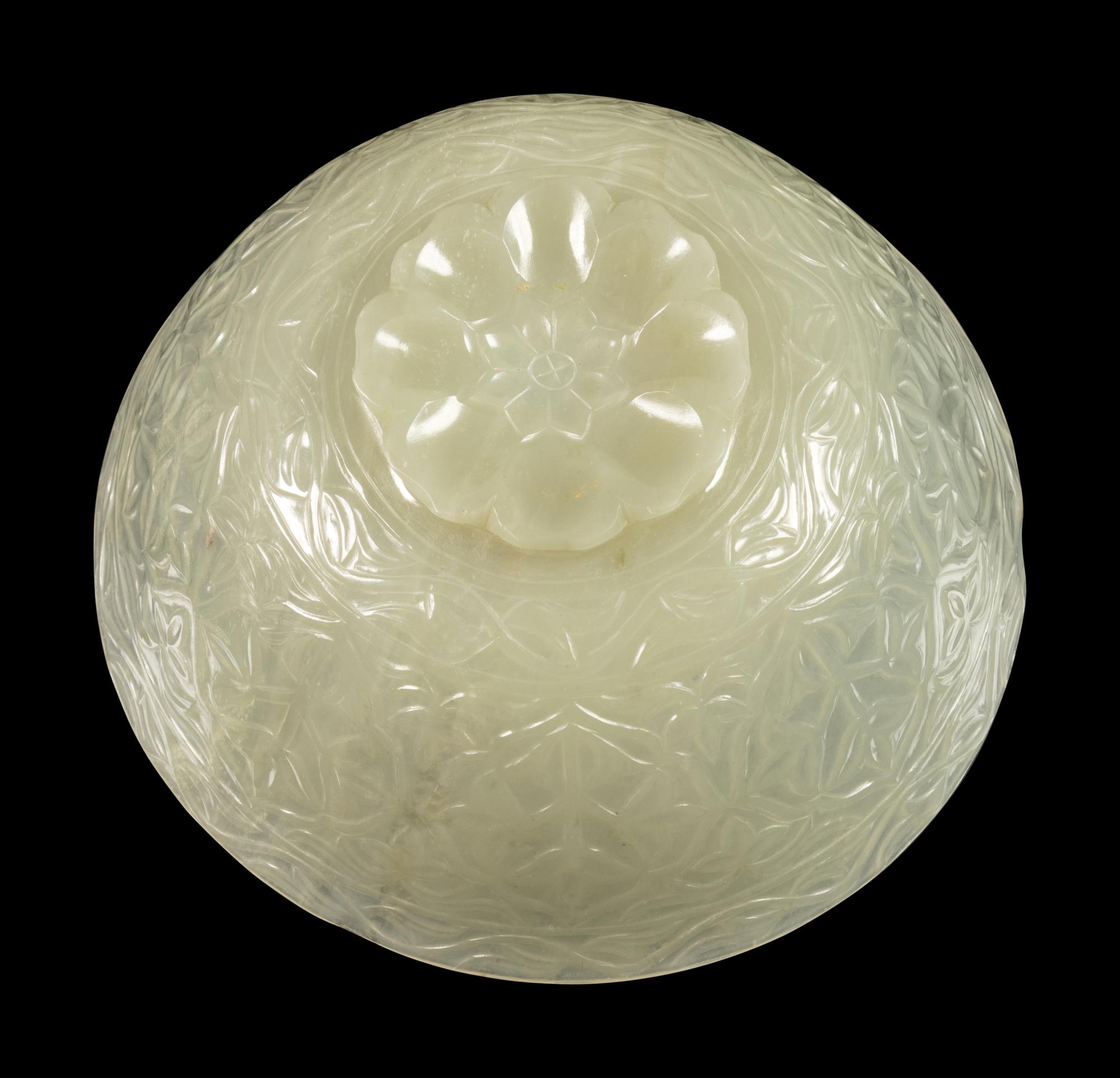 Two Pale Celadon Jade Articles